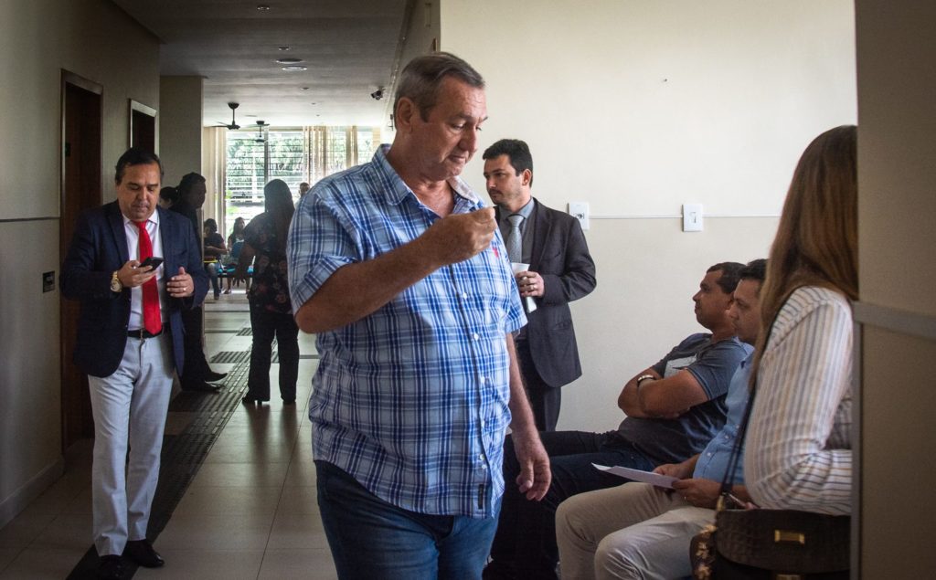 According to witnesses, wealthy local farmer José Telmo Zani paid area residents Marcos Viera and Raimundo Santos to kill Nazildo